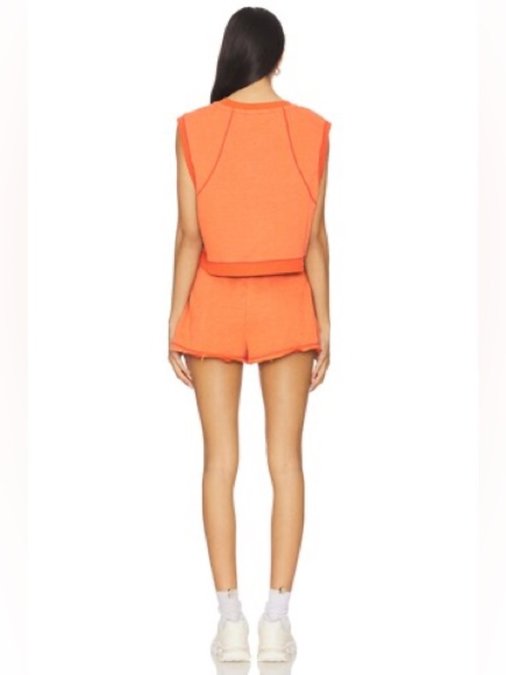 Free People Movement Time After Time Set Orange Flame Small New With Tags - Picture 6 of 10